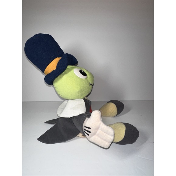 Vintage Disney Jiminy Cricket Hand Puppet Pinocchio Stuffed Animal Toy 17" Plush - Picture 6 of 6